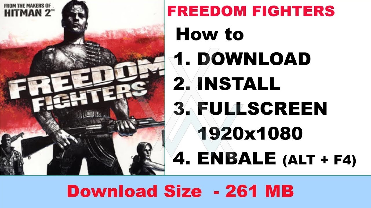 download freedom fighters for pc